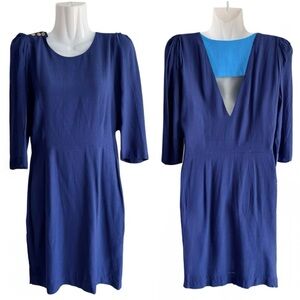 Aijek Women’s Blue Shift Dress